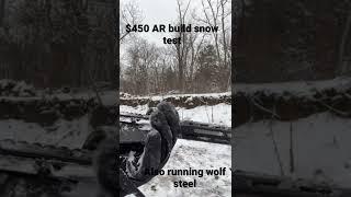 $450 AR snow test