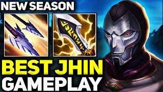 NEW SEASON - RANK 1 BEST JHIN AMAZING GAMEPLAY | League of Legends