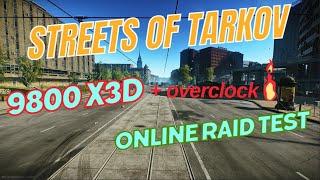 Street of Tarkov 9800X3D+overclock TEST (Online raid with fog+rain) +DLSS