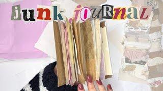 Make a junk journal with me! Patchwork pages, pockets & top tips  Junk Journal January 2025