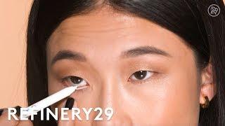 Waterline White Eyeliner Tutorial | Short Cuts | Refinery29