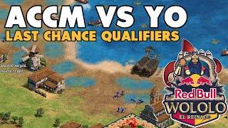 Yo vs ACCM | RedBull Wololo Last Chance Qualifiers (Best of 7)