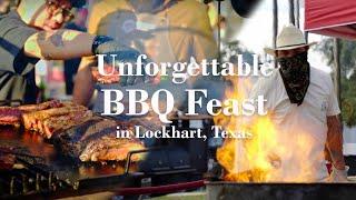 Epic BBQ Feast in Lockhart, Texas | Texas Monthly BBQ Festival 2023