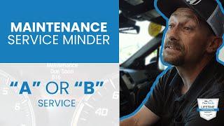 Honda Maintenance Minder: A or B Service Codes