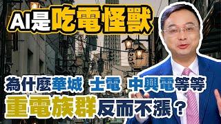 AI是吃電怪獸，為什麼華城，士電，中興電等等重電族群反而不漲？【籌碼分析大師】#9