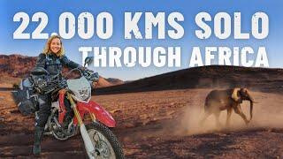 22.000 kilometer solo motorcycle journey through Africa - ITCHY BOOTS