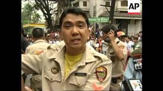 PHILIPPINES: MANILA: ARMED BANK ROBBERY ATTEMPT FOILED