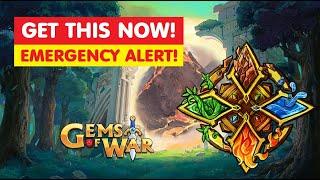 Gems of War DON'T MISS! Awesome NEW Weapon? GET THIS NOW!