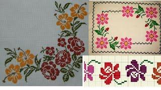 Latest Cross Stitch patterns.| Dusuti ka designs for everything.