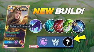 LANCELOT NEW BEST BUILD & EMBLEM TO SOLO RANK UP FASTER!! (100% INSANE!) - MLBB