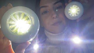 ASMR Looking at Your Eyes with Lights only  Bright Light ASMR