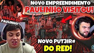 COBROU!  PAULINHO COBROU LUAN E FOI CONHECEU O PUT3IR0 DO RED!