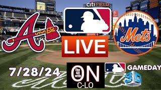 Atlanta Braves Vs. New York Mets. Live MLB Baseball. Live Play by Play, 3D Presentation & More!