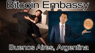 George Levy Visits Bitcoin Embassy in Buenos Aires, Argentina. [Video]