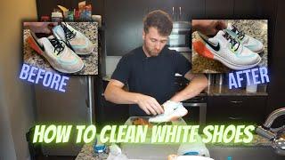 How to Clean White Shoes | Easy Method That Works!