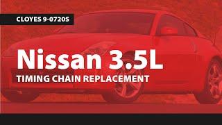 Nissan 3.5L Timing Chain Replacement, Cloyes 9-0720S