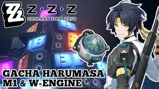 【Zenless Zone Zero】 Asaba Harumasa M1 & W-Engine Gacha | Patch 1.4