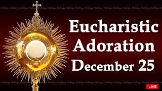 Powerful Eucharistic Adoration I Wednesday December 25 2024 I 3.00 Pm