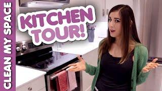 KITCHEN TOUR! (Clean My Space)