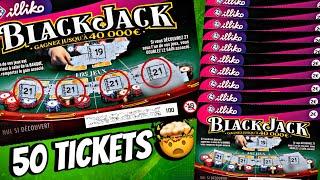 Je GRATTE du BLACKJACK  Une AVALANCHE de 21 