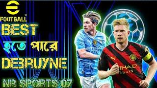 How To Train Free K. De Bruyne Max Rated 101 In eFootball 2024 Mobile | Best Training Tutorial 