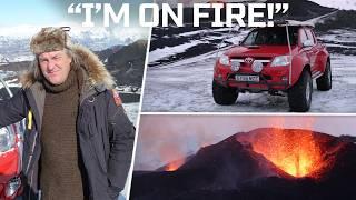 James May Drives Up An Active Volcano | Top Gear Classic