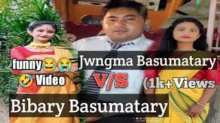 Funny  Bodo Video / @Alogra  (V/S) @Bibary basumatary ll entertainment Funny Video 