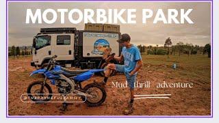 Hits Motorbike Park in Castle Rock: Thrill Seeking Muddy Adventure!