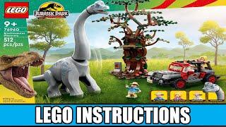 LEGO Instructions | Jurassic World | 76960 | Brachiosaurus Discovery