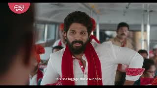 Your favourite seat is now reserved for you, with redBus! Featuring Allu Arjun |  HINDI