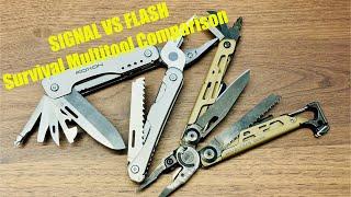 Leatherman Signal VS ROXON Flash Elite full reviews and comparison #edc #roxon #leatherman #review