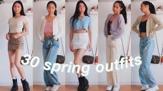 CASUAL SPRING OUTFITS| fashion lookbook 2020