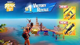 70 Elimination Solo Vs Squads "Zero Build" Gameplay Wins (Fortnite Remix chapter 2 PC)