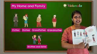 MY HOME AND FAMILY, MYSELF - Kidsmate UKG Term 2 GK - Olivia Digital Education Program.