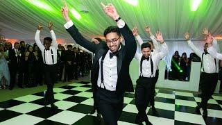 Best Surprise Reception Dance by Desi Boiz Groomsmen | Indian Reception Bollywood Dance Performance