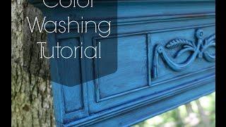 Color Washing Tutorial for Furniture Painting