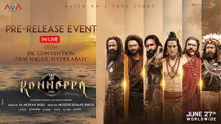 Kannappa Pre Release Event- Hyderabad | Vishnu Manchu | Mohan Babu | Prabhas | Madhubala |Mukesh K S