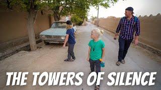 THE TOWERS OF SILENCE IN YAZD IRAN: A serious challenge for traveling in Iran with kids!