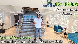 Orchid IVY Floors Actual Flat Tour | Low Rise Gated Floors with Basement and Terrace  Sec 51 Gurgaon