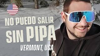 PEÑA TORPE en USA | Alquilando MOTOS de NIEVE en VERMONT 