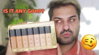 BEAUTIFY BY AMNA LUMINOUS FOUNDATION! REVIEW + WEAR TEST | madeupshaheer