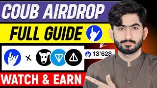 Coub Telegram Airdrop Step By Step Guide | Coub Notcoin Dogs Project