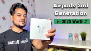 Airpods 2 Unboxing in 2024 | Should You Buy Airpods 2nd Generation in 2024 Long Term Review.?