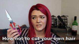 How not to cut your own hair - FUNNY / MoggyBoxCraft