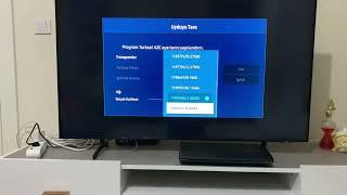Samsung tv yeni kanal ekleme