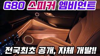 g80 엠비언트 신형 RG3 버전2 스피커 개발 최초공개! 또렷하고 선명한 존재감