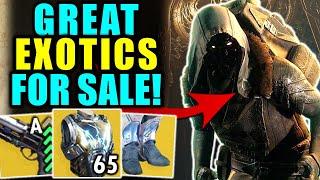 Destiny 2: SOME GREAT EXOTICS FOR SALE! - Xur Review (Aug 2 - 5)