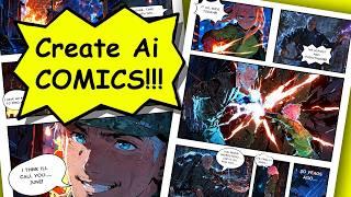 How to Create Exciting Comics with Ai! - Complete Tutorial