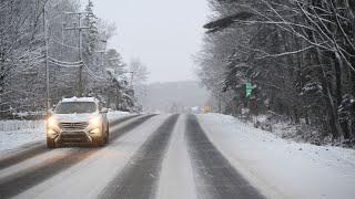 Bitter winds in western Canada, while snow slams Ontario