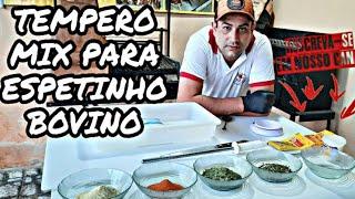 TEMPERO MIX PARA ESPETINHO BOVINO(SEASONING MIX)